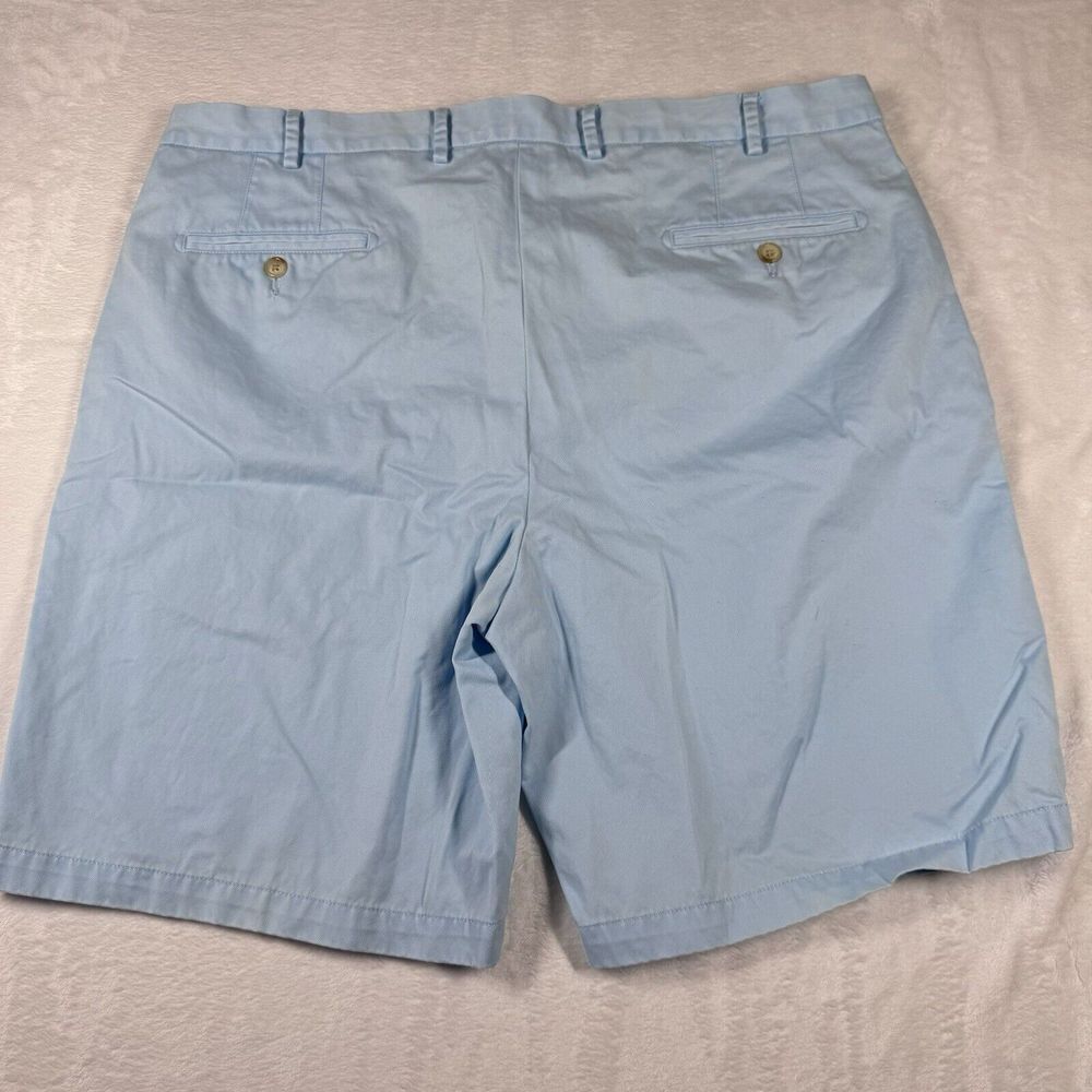 Peter Millar Shorts Men 40x9 Chino Blue Casual Pima Cotton Classic Comfort - Picture 6 of 9